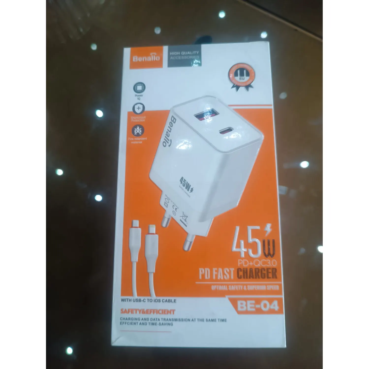 Foning BE-04 — Chargeur Rapide 45W — Neuf au Maroc, meilleur prix | Maroc Phone — photo 2