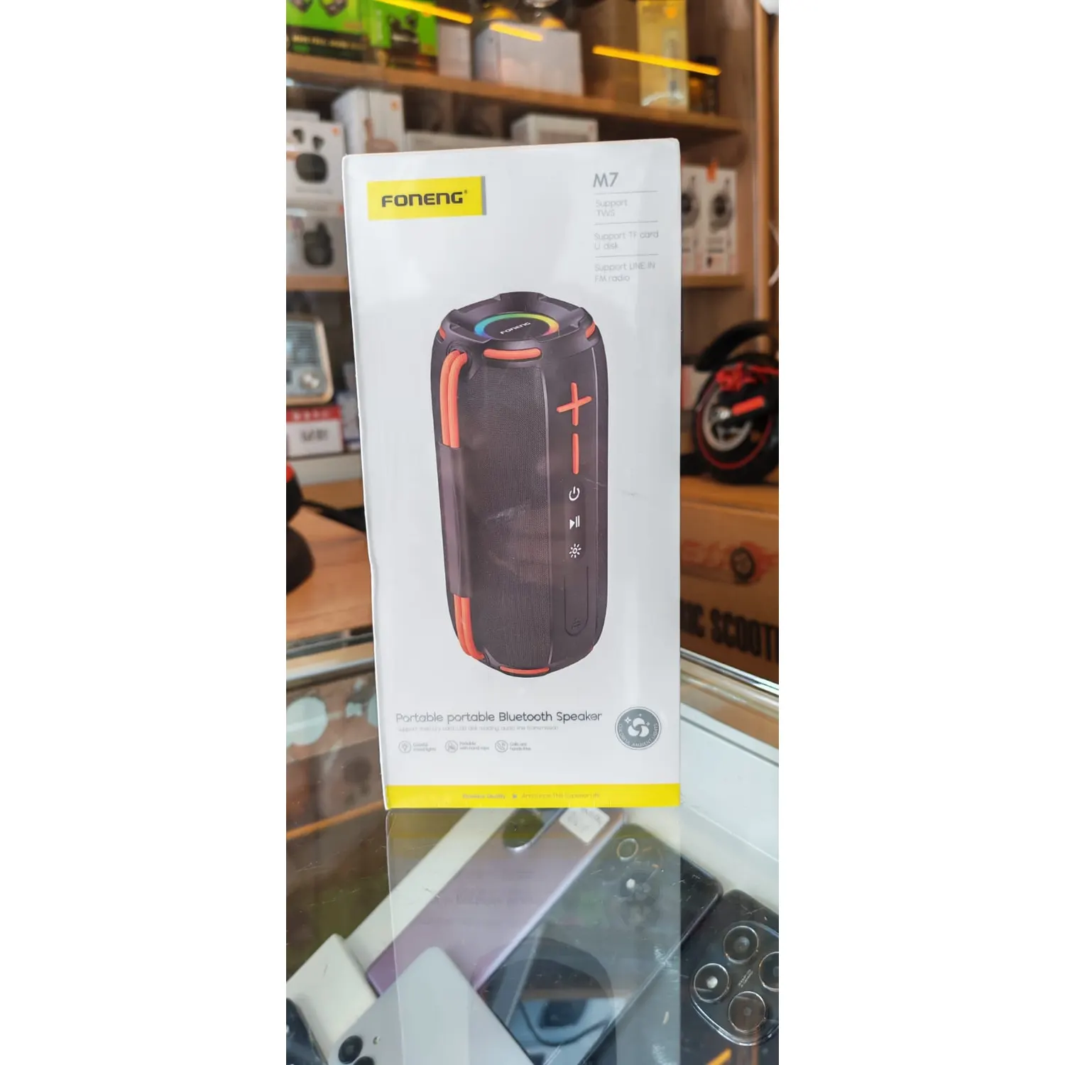 Foning M7 — Enceinte Bluetooth Portable — Neuf au Maroc, meilleur prix | Maroc Phone — photo 2