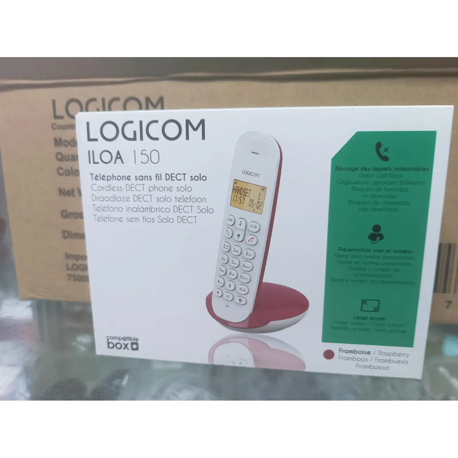 Logicom ILOA L50 — Téléphone Fixe — Neuf au Maroc Logicom ILOA L50 — Téléphone Fixe — Neuf au Maroc