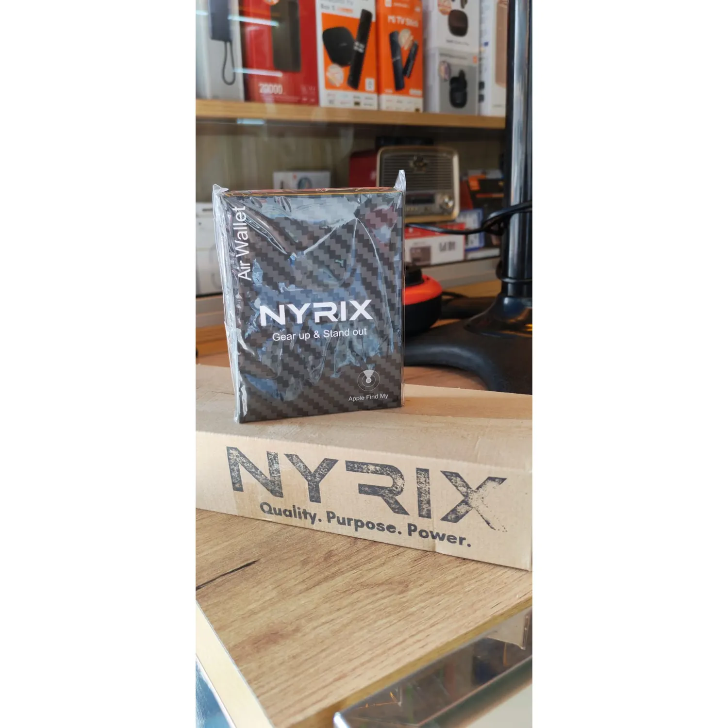 Nyrix Air Wallet — Porte-cartes MagSafe avec Find My réf. 2K644 — Neuf au Maroc, meilleur prix | Maroc Phone — photo 2